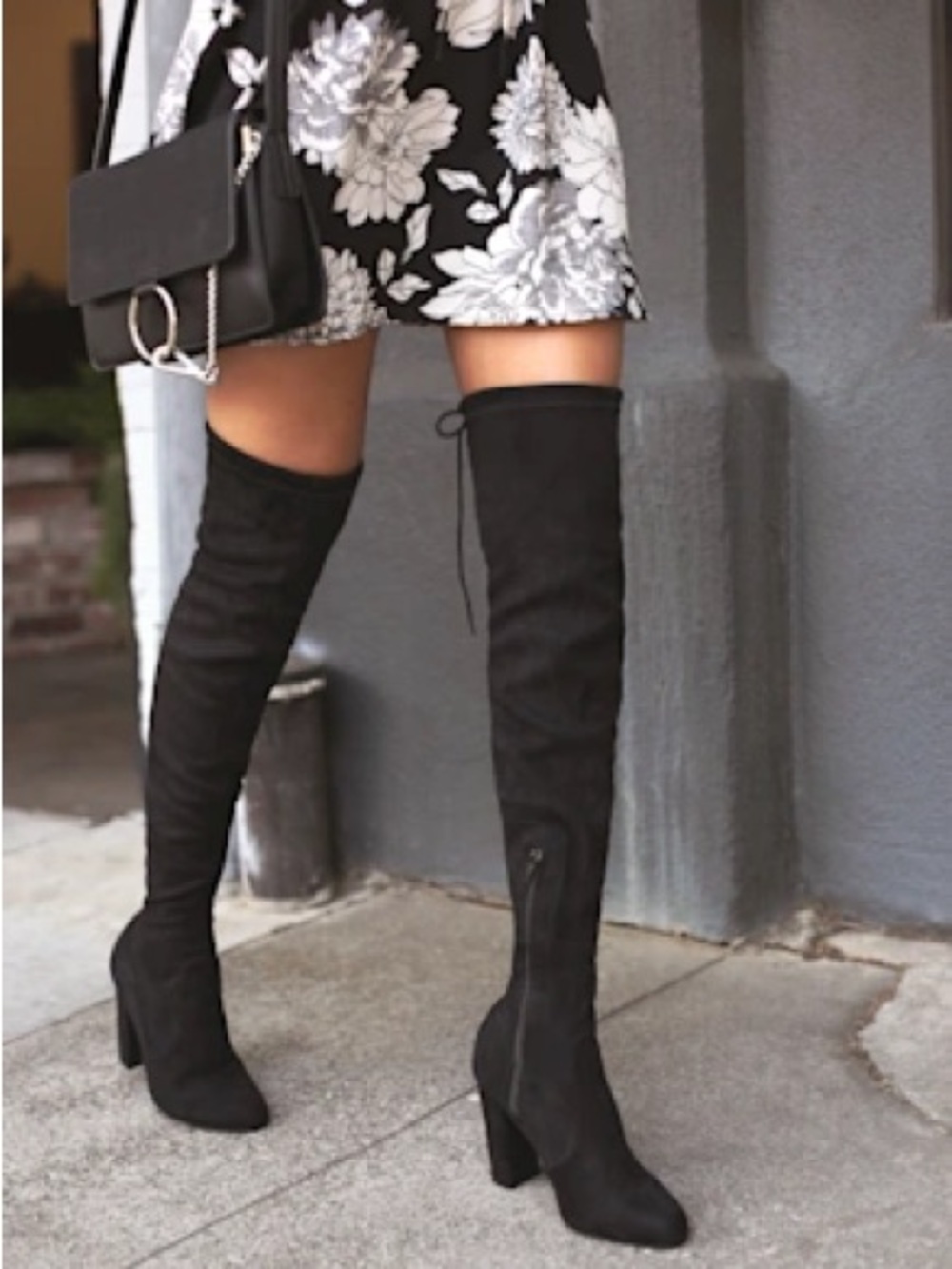 Lulus Suede over the knee boots